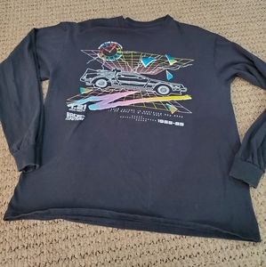 Vintage Back to the Future long sleeve t shirt.